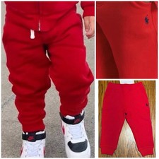 POLO RALPH LAUREN AUTHENTIC BABY BOYS BRAND NEW ORIGINAL JOGGER PANTS Sz 9M, NWT
