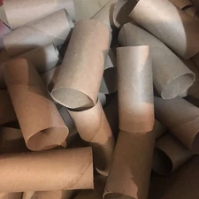 50 Empty Toilet Paper Rolls Cardboard Tubes Crafts Art Supplies Projects