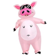 KOOY Inflatable Pig Costume, Pig Costume Adult Inflatable Costumes Adult Size...