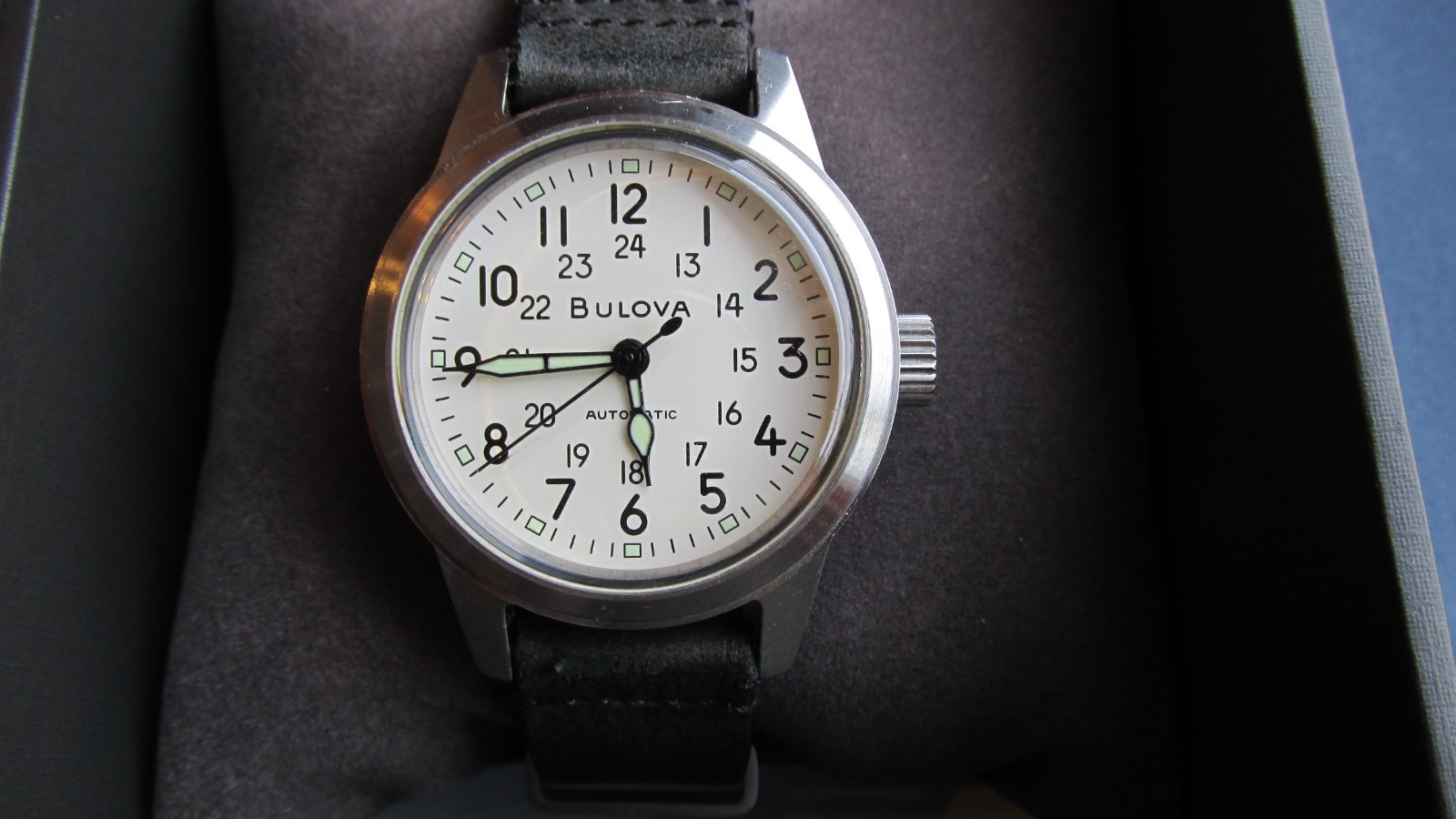 Bulova Hack Automatic watch model # 96A246 - image 1