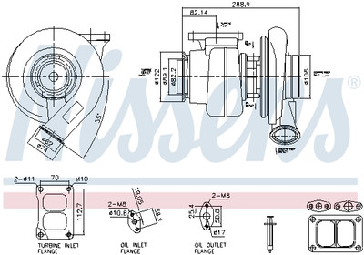 NISSENS 93584 Lader, Aufladung für VOLVO