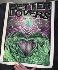 Better Lovers September 23’ Brooklyn Boston Birmingham Tour Poster 18x24 138/150 Better Lovers September 23’ Brooklyn Boston Birmingham Tour Poster 18x24 138/150