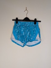 C9 Champion Teal Brushstroke Running Shorts  Lined Athletic Mesh Drawstring