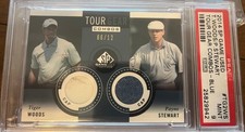 2001 Upper Deck Golf Tiger Woods e-Volve Auto Rookie Card 25