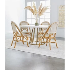 Essentials For Living Traditions 54" Resin Dining Table Top in White