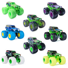 Monster Jam, Grave Digger Monster Truck 1:64 Scale Die-Cast Toy Vehicle 1 Truck