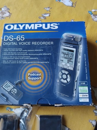 Digital Voice Recorder Olympus DS-65 Boxed - Picture 2 of 13