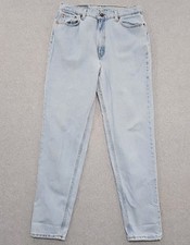 Levi's Vintage Jeans 521 Tapered Fit Tapered Leg Light wash 16 Long USA 31x31