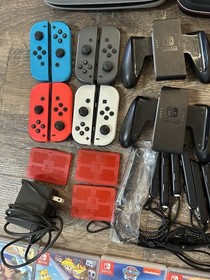 Nintendo Switch Lot Starter Bundle Consoles Games Accessories