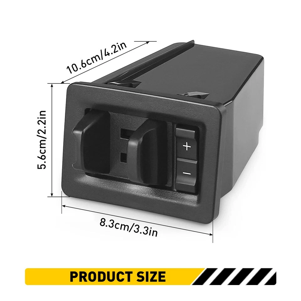 Controlador de módulo de freno de remolque en tablero negro para Ford JL3Z-19H332-AA F150 Foto 2 de 4
