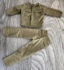 Vintage  1990s 21st Century GI JOE  Green Fatigues Uniform Outfit