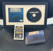 Billie Eilish Hit Me Hard & Soft Framed Signed CD Insert with JSA COA