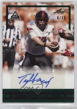 2021 Leaf Memories 1991 Base Green Spectrum 6/35 Tyler Shough #GLR-TS1 Auto 2zm