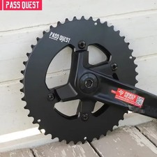107BCD 2× AERO Chainrings 46-33T 48-35T 50-37T 52-39T for 12S Road/Gravel Bike