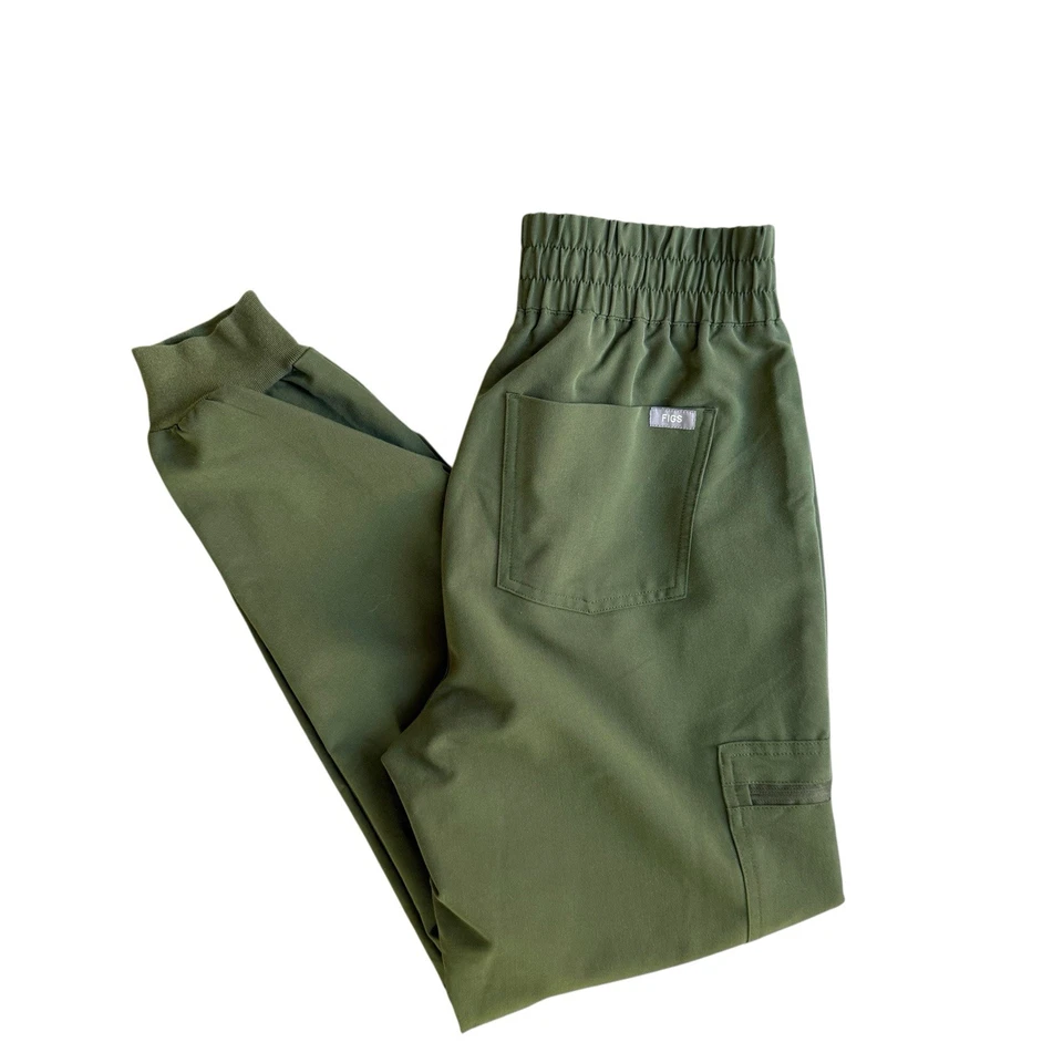 FIGS Cintura Alta Zamora Scrubs Gem Green #2042 Feminino Pequeno 28x27 #W20SW2028 - Imagem 4 de 4