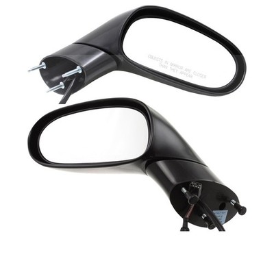 Mirrors Set Power Glass Heated Fits 2005-2009 Chevrolet Corvette