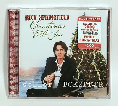   RICK SPRINGFIELD CHRISTMAS WITH YOU (2008) CD Target Exclusive NEW SEALED