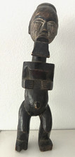 Teke Male Ancestor Figure DRC or Gabon African Art Mid-Century Tribal Use