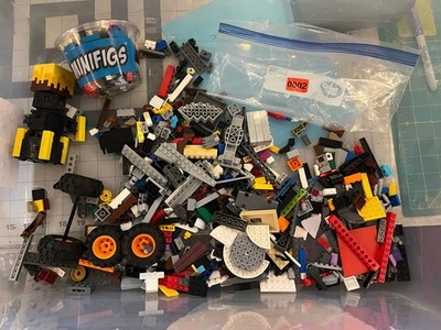LEGO Bulk Lot #2 Random Parts Pieces Building Blocks 2.1lbs Pre Owned