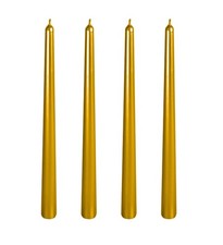 Wrcevtor10 inch Taper Candles Set of 4 7.5 hrs Clean Burning Unscented, for ...
