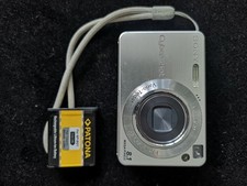 Digitalkamera Sony Cybershot DSC-W130 8.1 MP Silber Zustand Gut Getestet Kamera