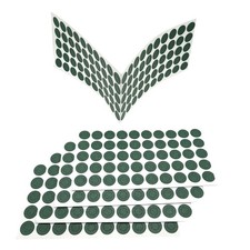 500PCS 18650 Lithium Battery Insulator Ring Self Adhesive Hollow 18650, Green