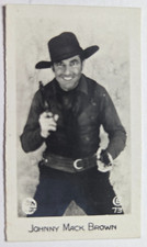 1932 Bridgewater Film Stars 1st Series #73 Johnny Mack Brown ALABAMA (D)