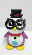 Ryan's World Figure Peck Penguin with Top Hat Glasses Purple