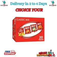 Cheez-It Variety Pack Cheese Crackers, Baked Snack Crackers, 20 Count