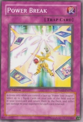 Power Break - TSHD-EN076 - Common - 1st Edition - Moderately Played