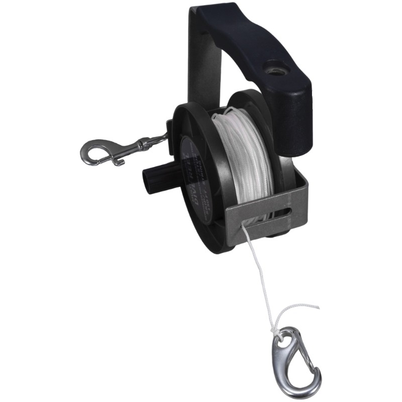 Submergible Line Reel With Ergonomic Grip Handle Deep Water 