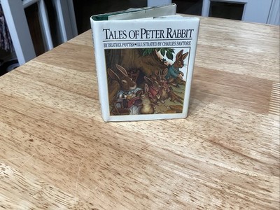 VINTAGE Tales Of Peter Rabbit Beatrix Potter  Minature 1991 Benjamin Bunny