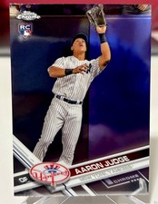 AARON JUDGE 2017 Topps Chrome Rookie Card #16...