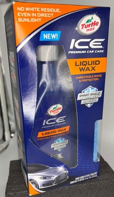 NEW Turtle Wax Ice Liquid Wax 14 oz Premium Car Care Kit Towel & Applicator NOS