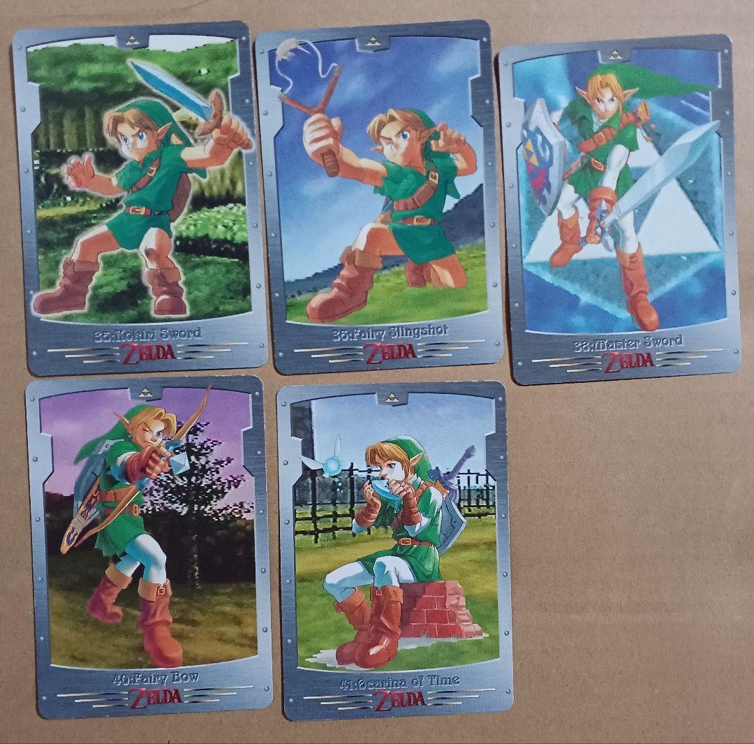 The Legend of Zelda Ocarina of Time Carddass 32-piece set | eBay
