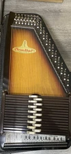 RBI Chromaharp 15-Chord Autoharp By Rhythm Band W/Case Nice￼