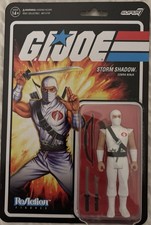 Super7 Reaction GI Joe Cobra Storm Shadow Action Figure