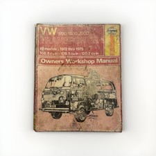 Vw Bus Transporter 1972-1979 Shop Service Repair Manual Wiring Diagrams Engine
