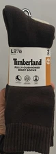 Timberland Fully Cushioned Boot Socks  3 Pair Size 9-12