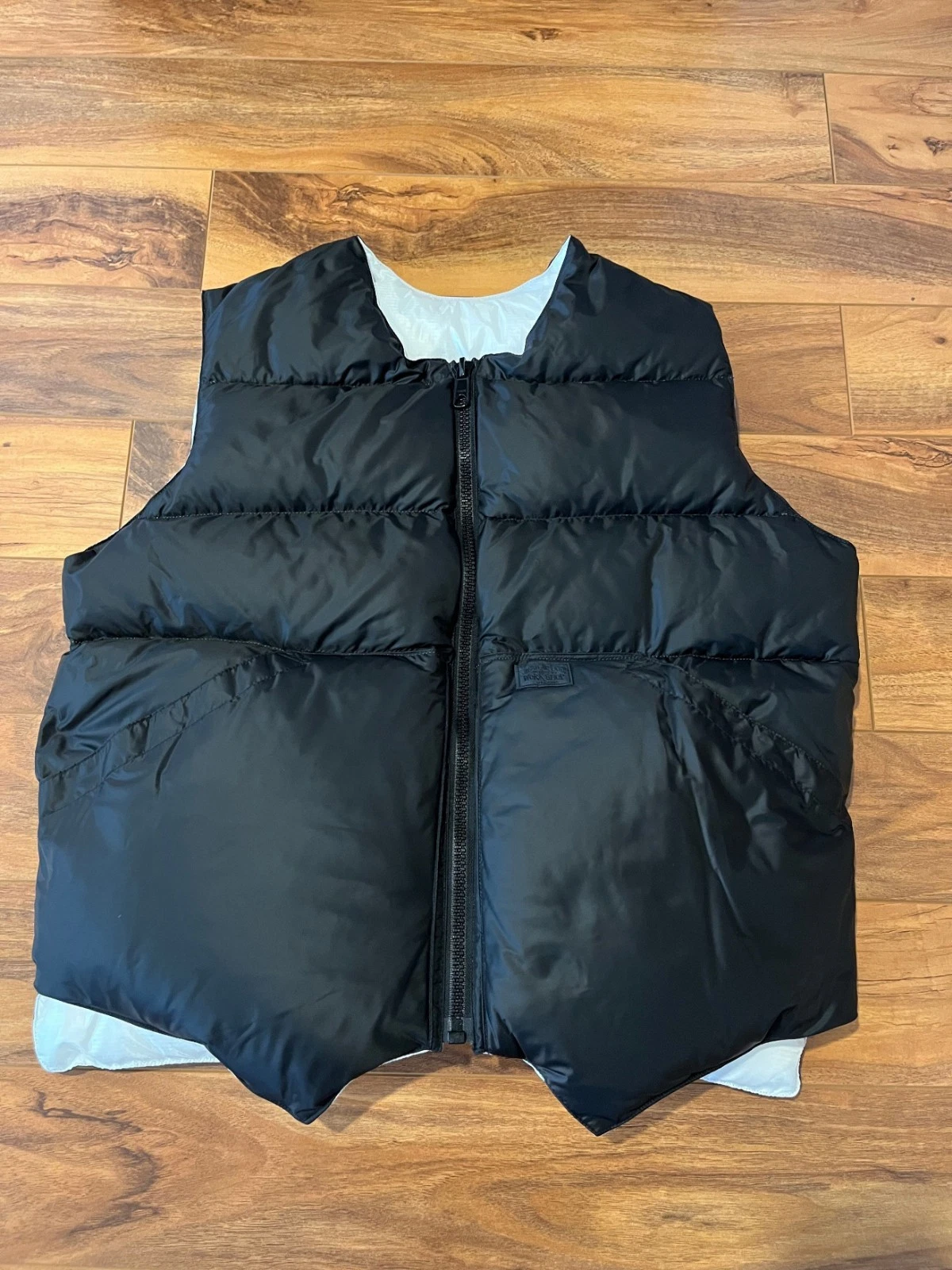 Stussy x Our Legacy x Crescent Down Works Reversible Vest L NWT image 3