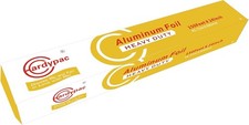 24 inch extra wide Heavy Duty Aluminum Foil Roll, 23 Micron Thick, 300SQFT, 24