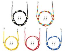 5 Pack Beaded Face Mask Chains for Women, Eyeglass Necklace Holder Straps for...