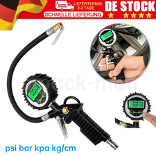 LCD Digital Druckluft Reifenfüller Geeicht Reifenfüllpistole Luftdruckprüfer NEU