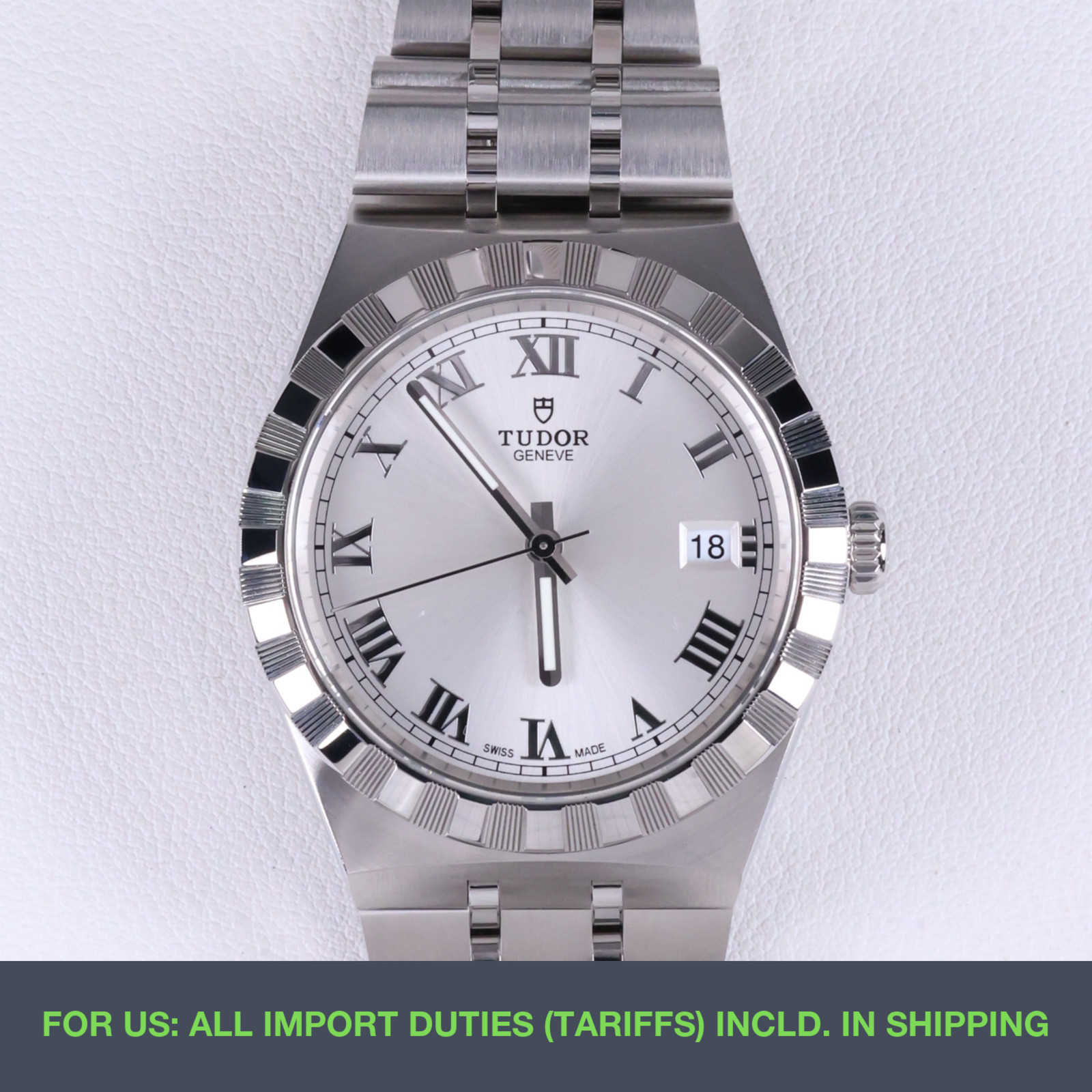 Tudor Tudor Royal M28500-0001 38mm Silver Dial Full Set No.70389