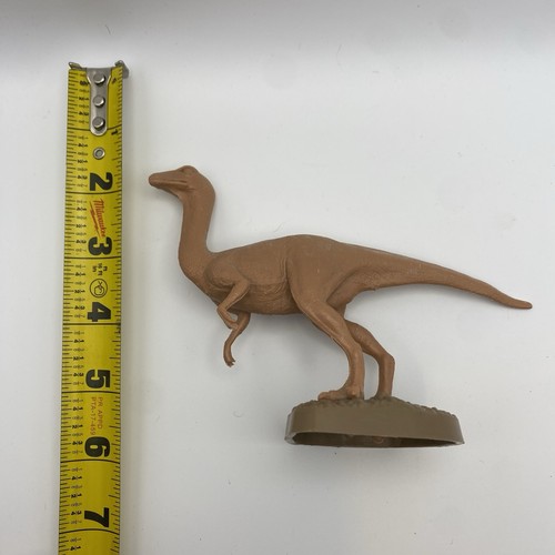 Invicta Dinosaur Troodon Figure British Museum Plastic Prehistoric Vintage - Picture 8 of 9
