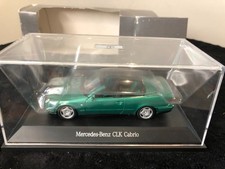 1:43 Scale Diecast Mercedes-Benz CLK Cabrio green metallic