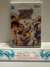 2010 Nintendo Wii Tatsunoko Vs Capcom Ultimate All Stars Game NEW Sealed