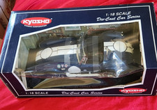 Kyosho 1:18 Shelby Cobra 427 S/C Die-Cast Model Car Blue New Damaged Box