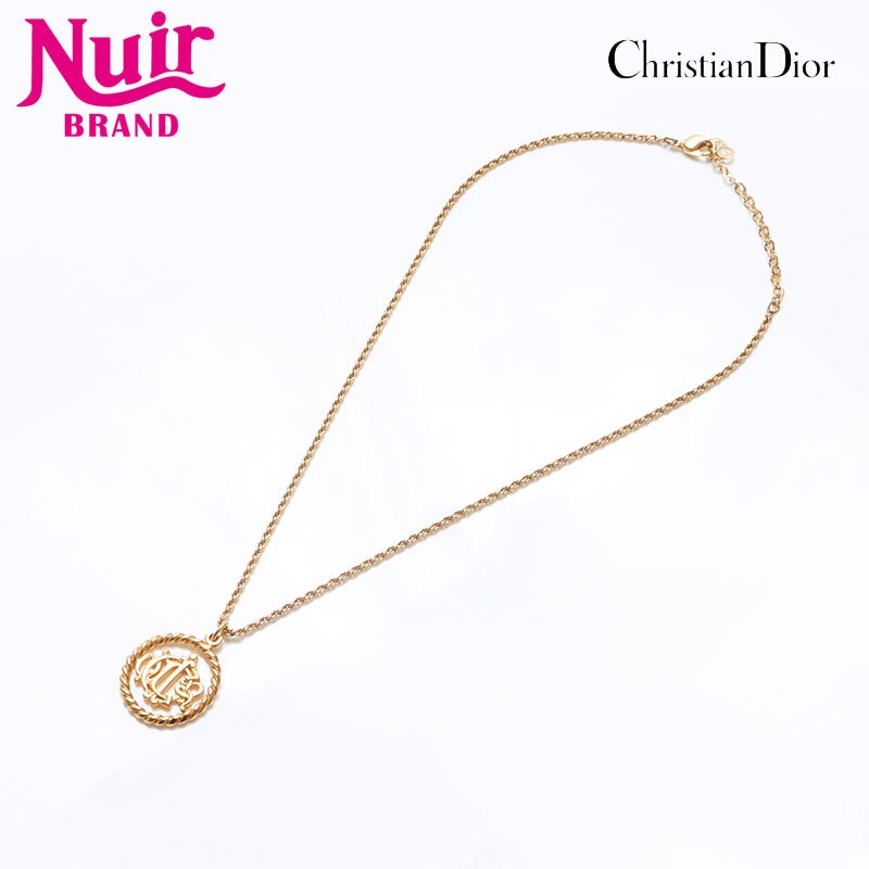 Dior CD Logo Gold Necklace for Women Luxury Jewelry