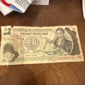 Colombia 1981 20 Pesos